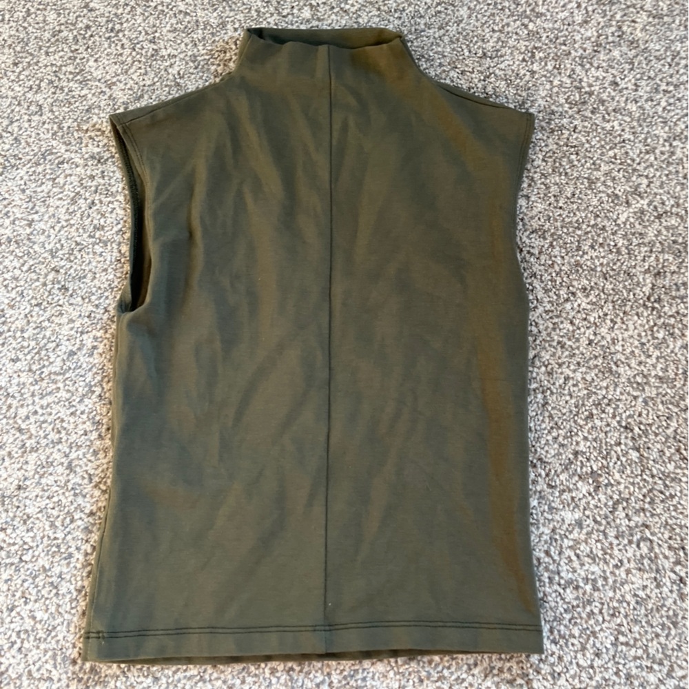 MADEWELL FUNNELNECK CROPPED MUSCLE TEE